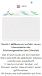 Mobile Screenshot of pfarreiengemeinschaft-gillenfeld.de